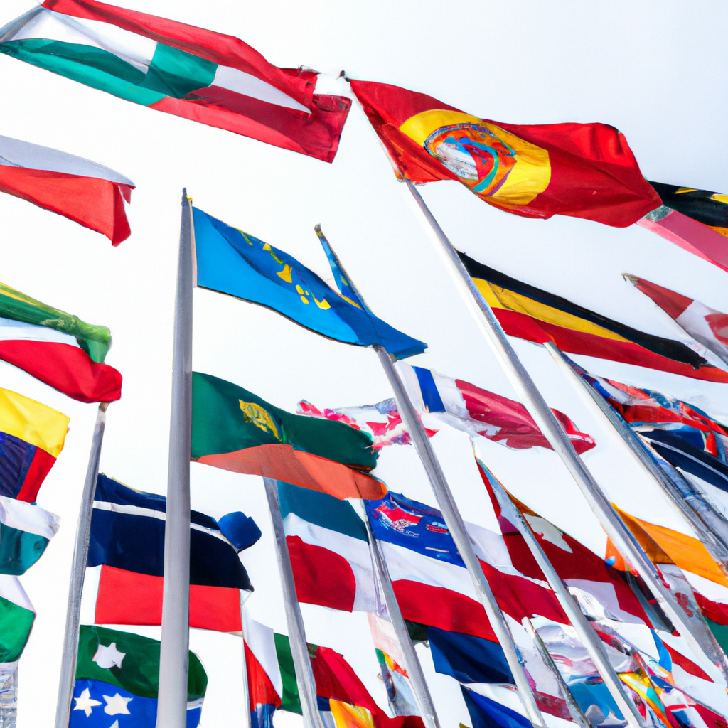 International countries flags