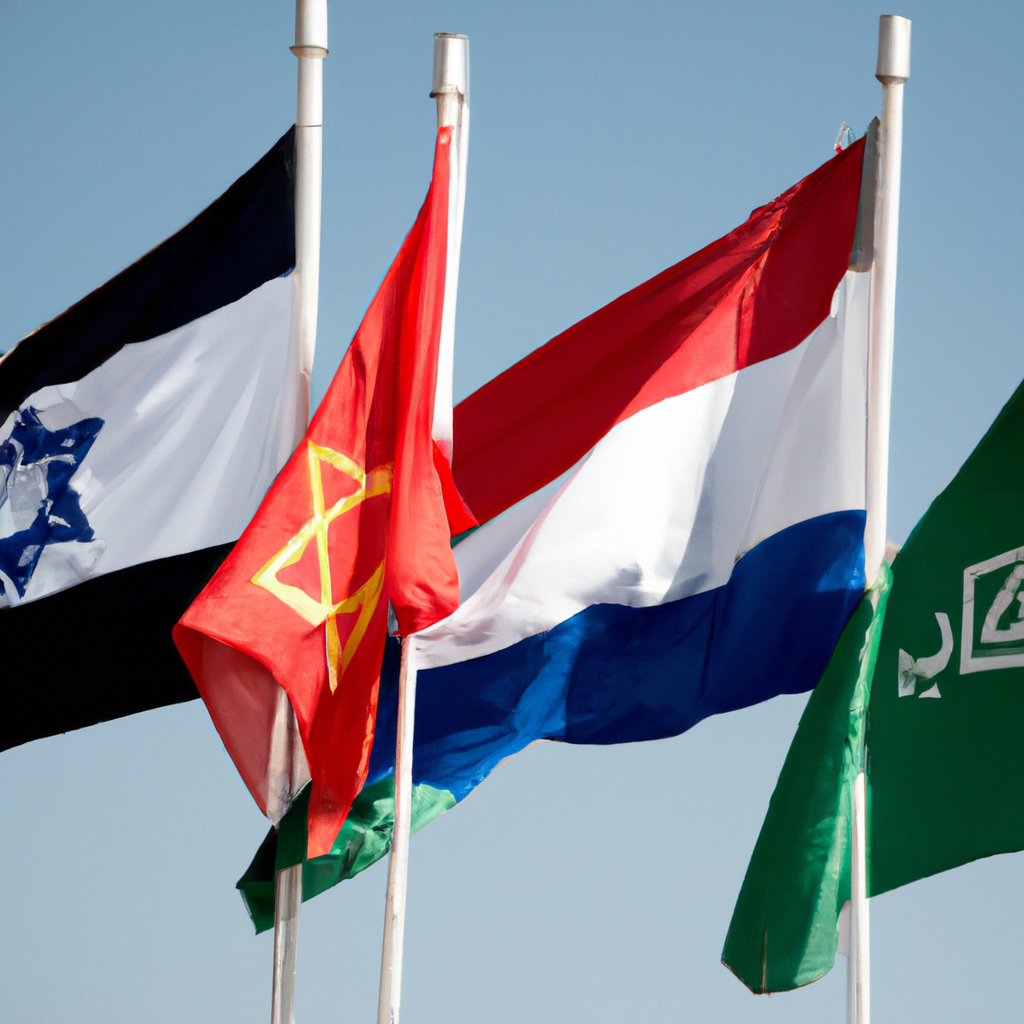 Middle East flags
